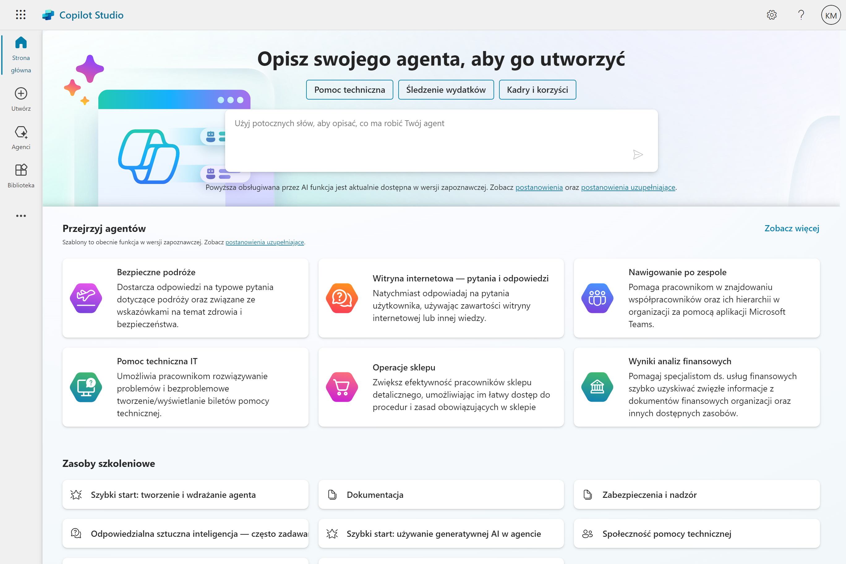Microsoft 365 Copilot Agents – Inteligentni Asystenci dla Twojej Firmy