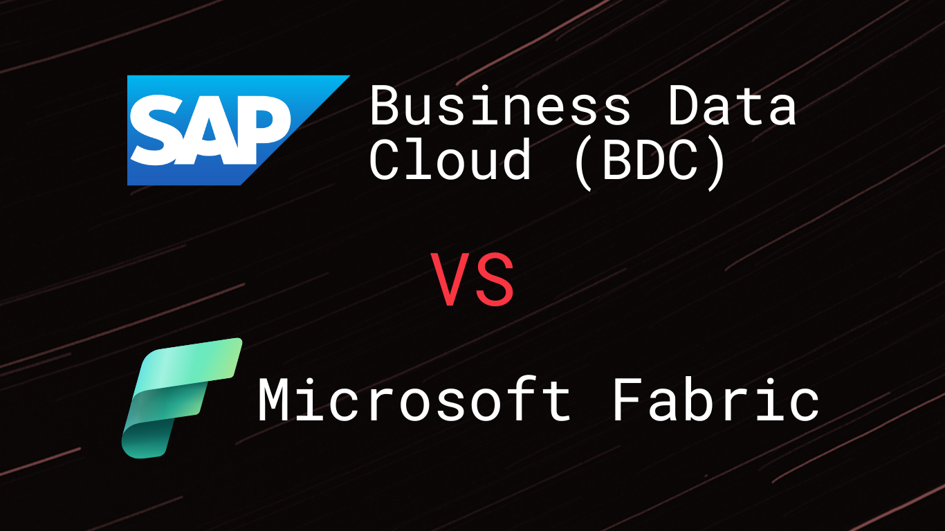 SAP Business Data Cloud vs Microsoft Fabric: Porównanie platform danych